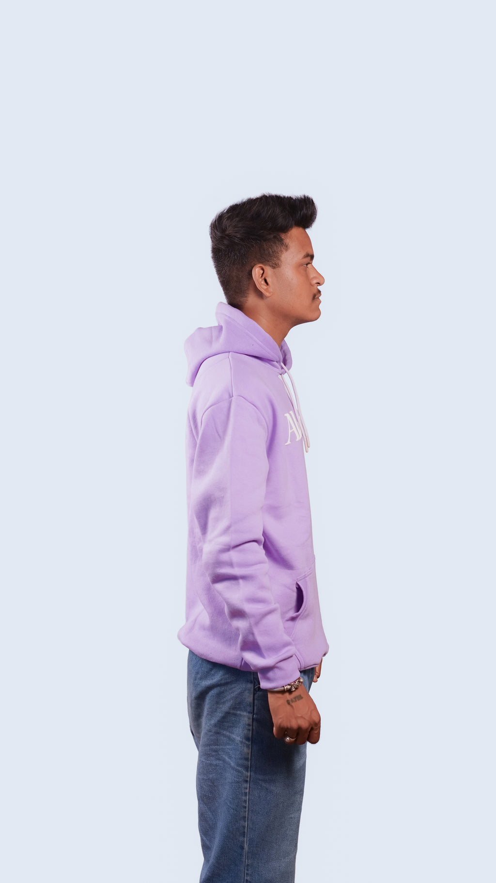 Alpha Lavender Oversized Hoodie