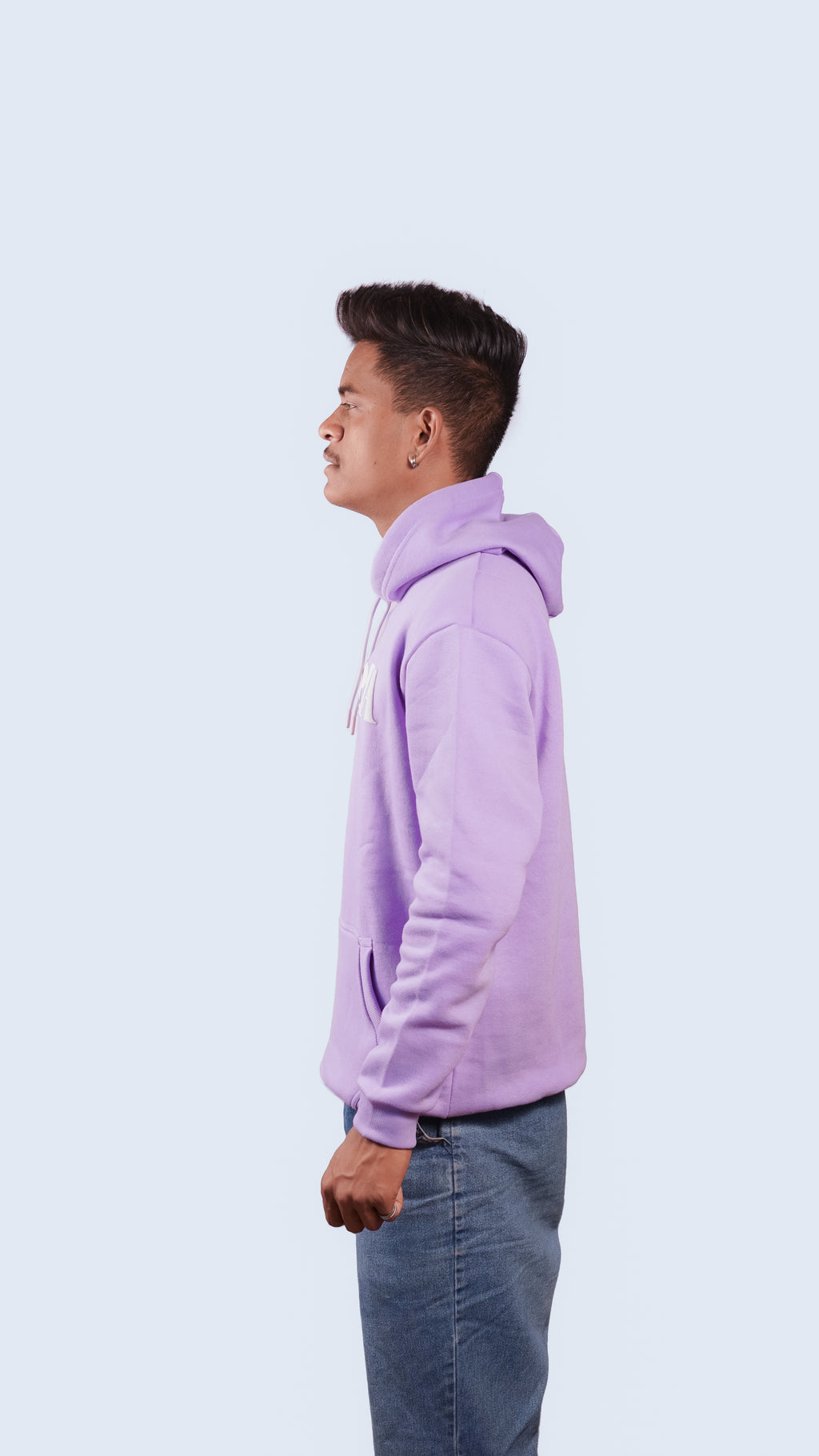 Alpha Lavender Oversized Hoodie