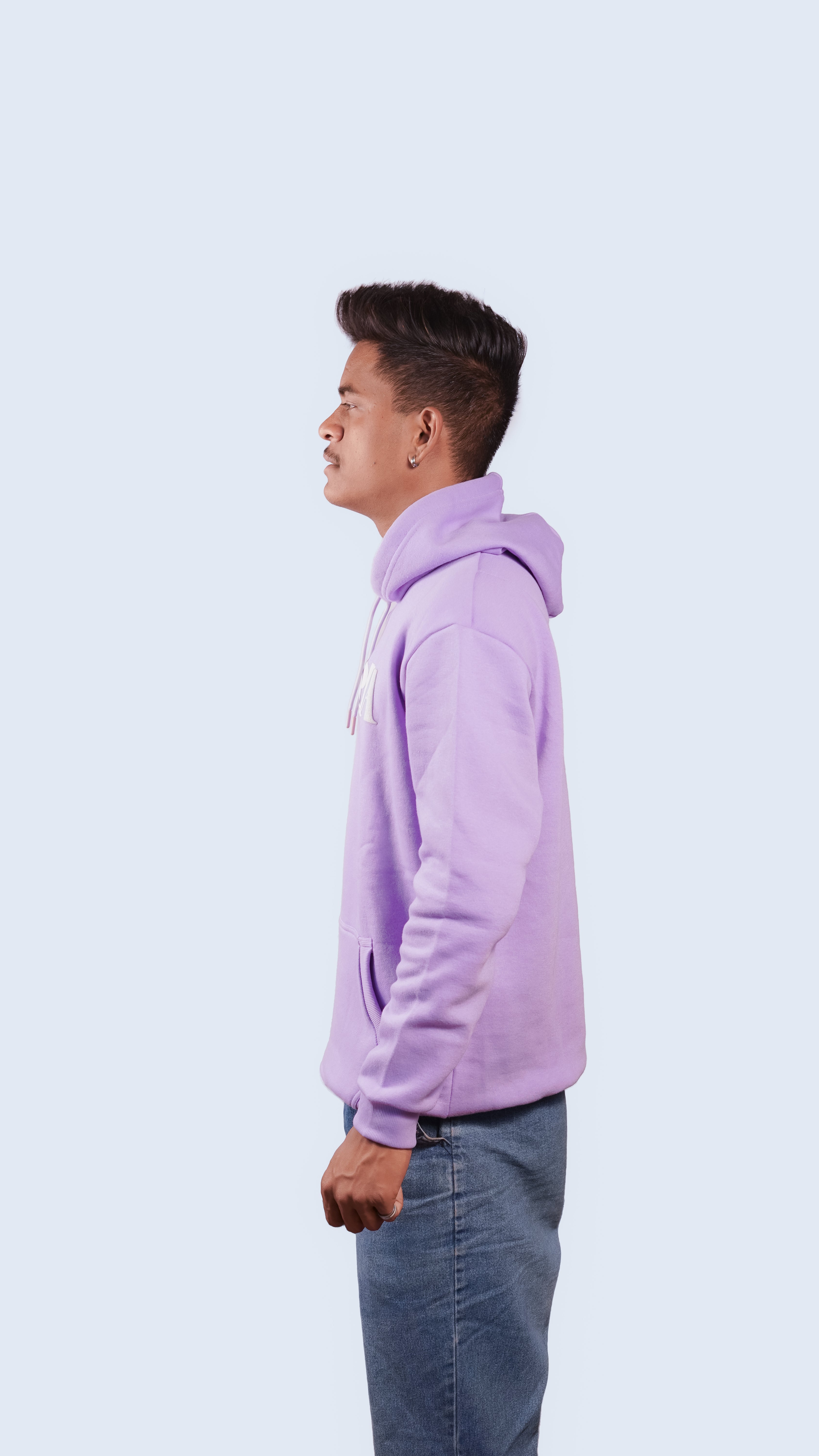 Alpha Lavender Oversized Hoodie